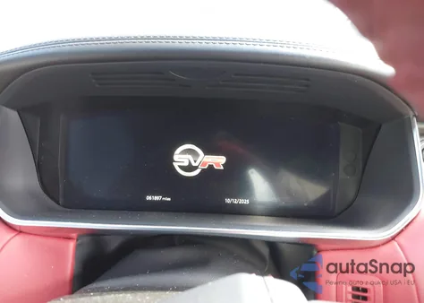 2020 Land Rover Range Rover Sport Svr из США, поврежденный, VIN SALWZ2RE3LA725626